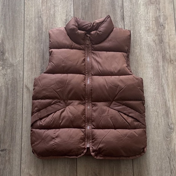 H&M Other - H&M Brown Puffer Vest for Kids
